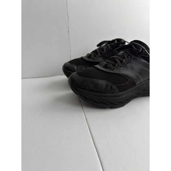 Hoka One One HOKA Bondi L Sneakers Shoes Black Raven Comfort Workwear Womens 9.5 - Picture 8 of 14